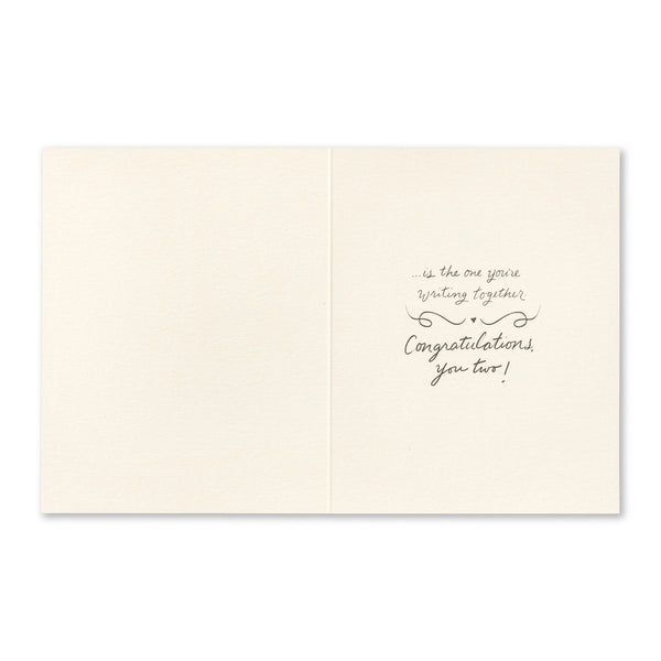 Wedding Card / The World's Best Love Story