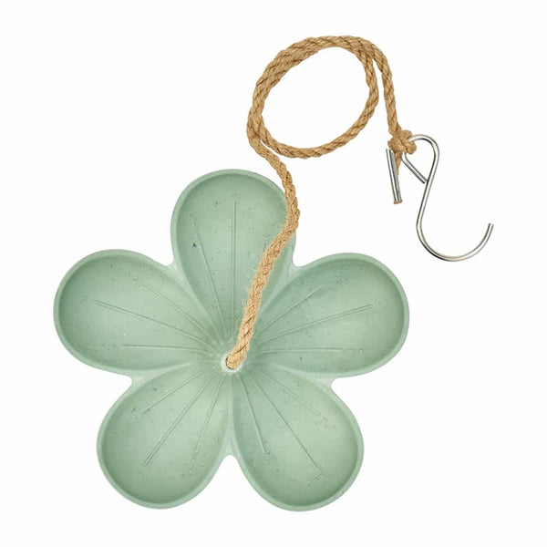 Bamboo Bird Feeder / Sage