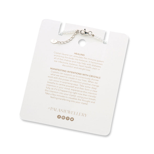 Celestial Gem Bracelet / Crystal Quartz