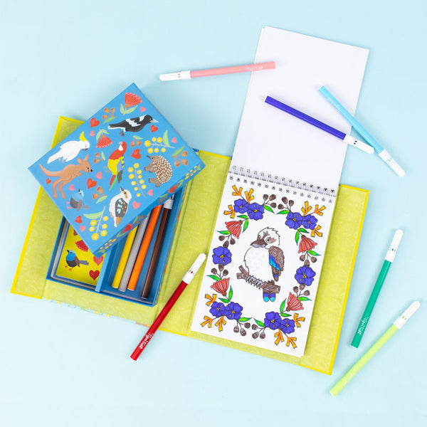 Colouring Set / Aussie Animals