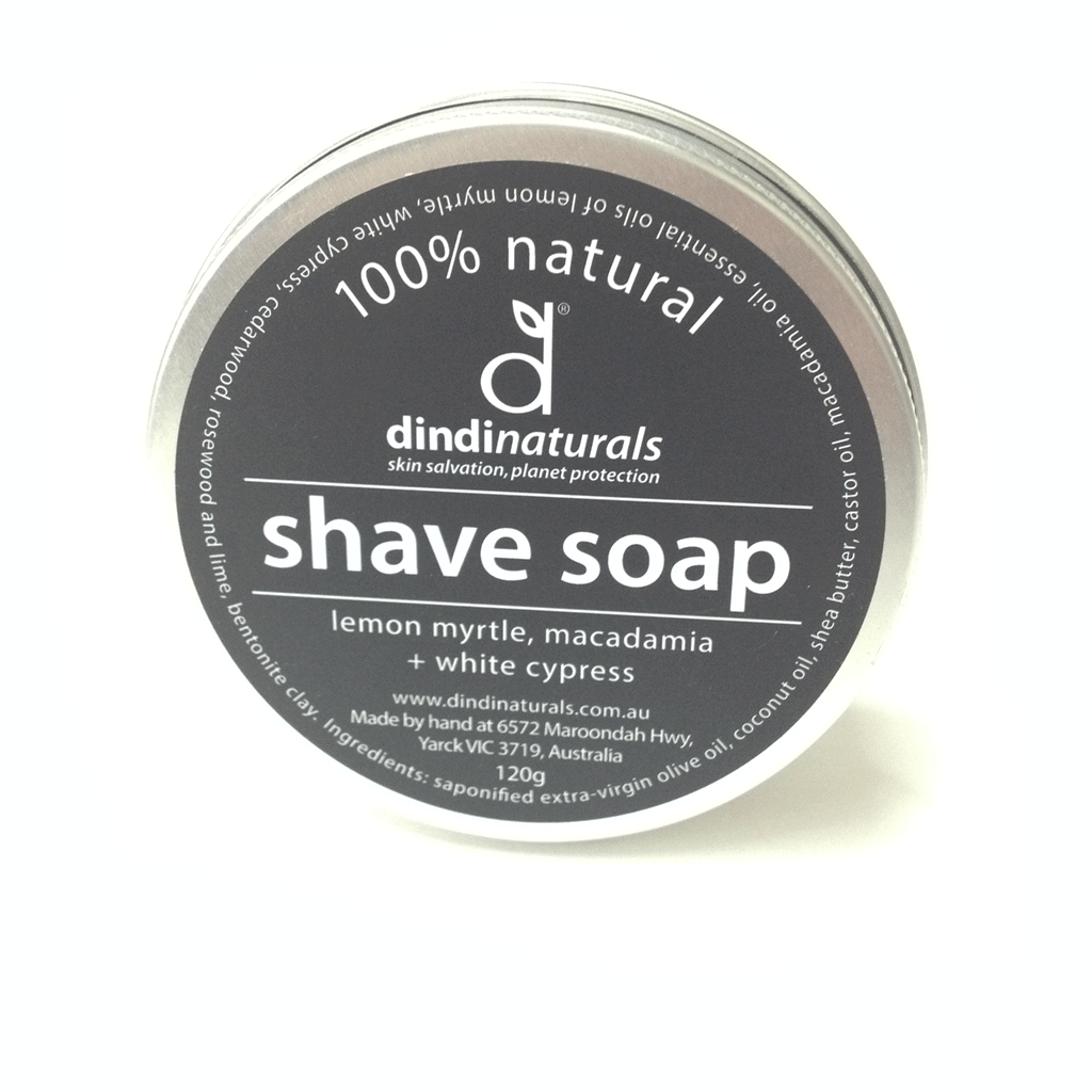 Shave Soap / lemon myrtle, macadamia & white cypress