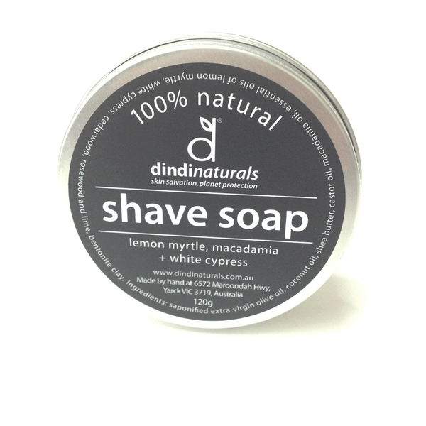 Shave Soap / lemon myrtle, macadamia & white cypress