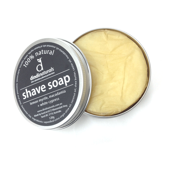 Shave Soap / lemon myrtle, macadamia & white cypress