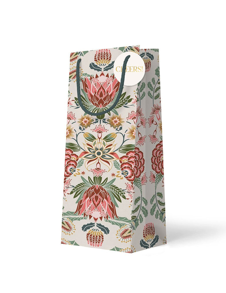 Wine Gift Bag / Cream