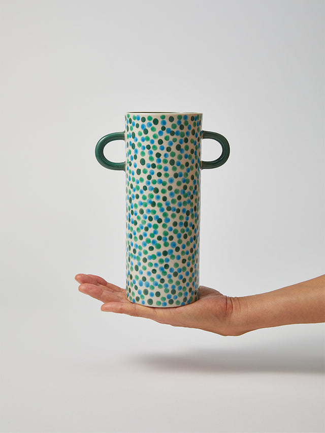 Griffe Green Spot Tall Vase