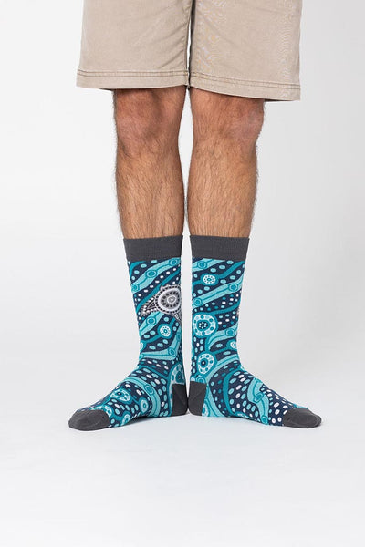 Men's Socks / Coastal Currents