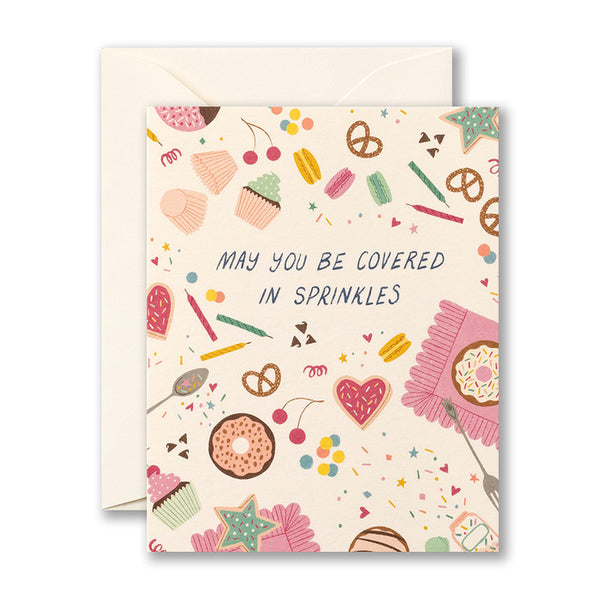 Birthday Card / Covered in Sprinkles