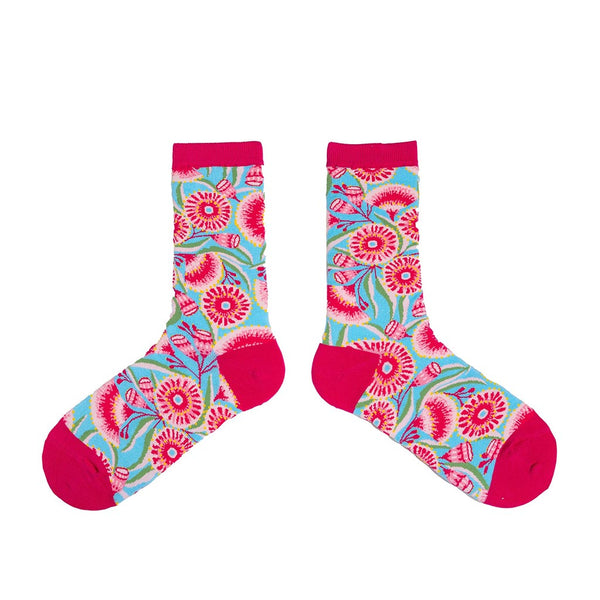 Women's Socks / Gum Blossoms