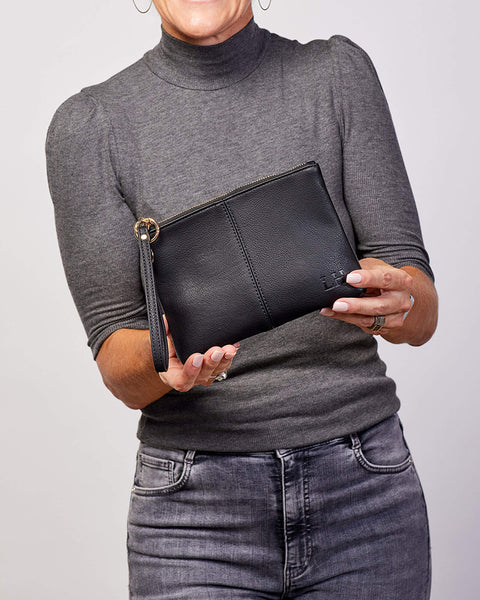 Baby Gracie Clutch / Black