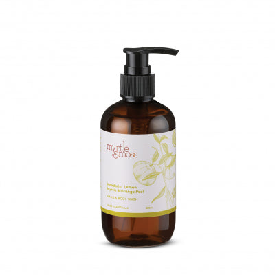 Hand & Body Wash 250ml / Mandarin, Lemon Myrtle & Orange Peel