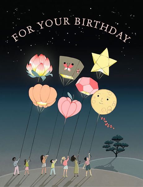 Birthday Card / Lanterns for your Birthday