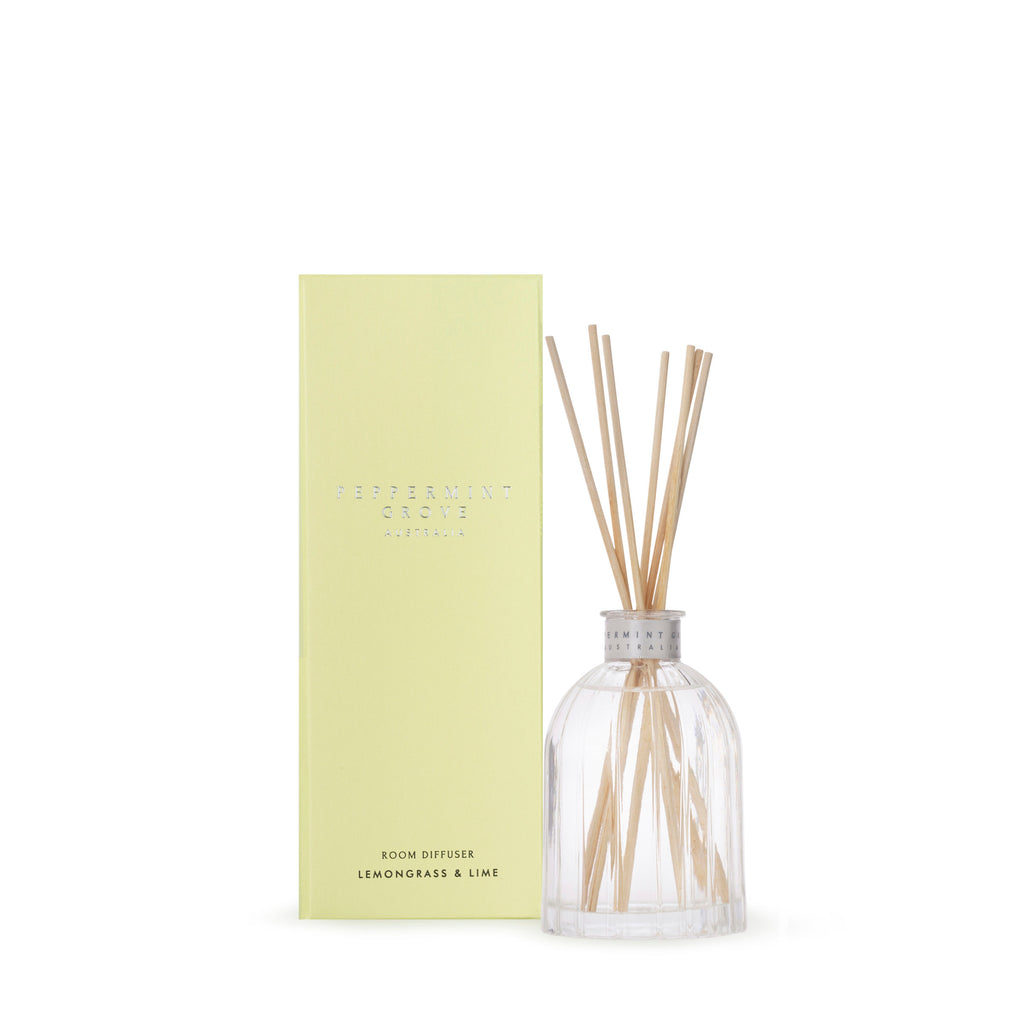 Peppermint Grove Mini Diffuser / Lemongrass & Lime 100ml