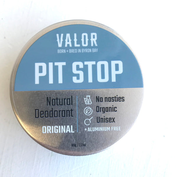 Pit Stop Natural Deodorant 60g / Orignal