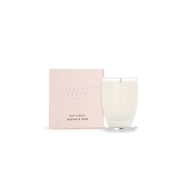 Peppermint Grove Candle / Austin & Oud Small Candle 60g