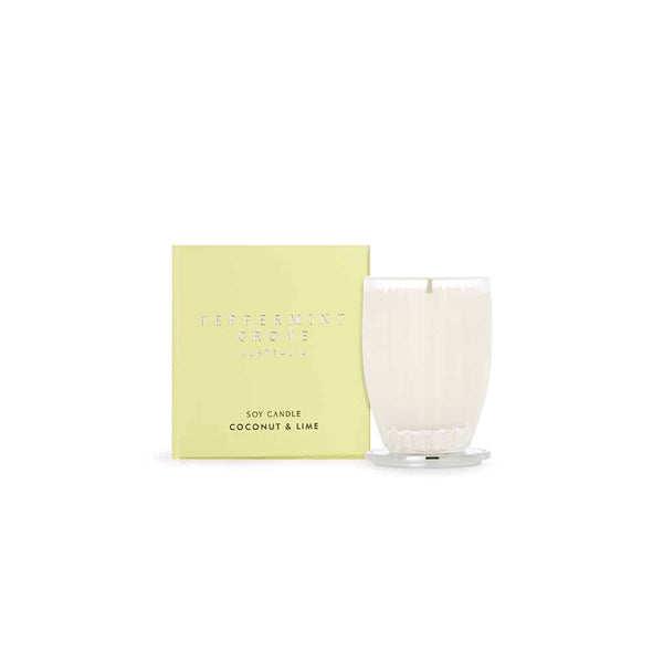 Peppermint Grove Candle / Coconut & Lime Small Candle 60g