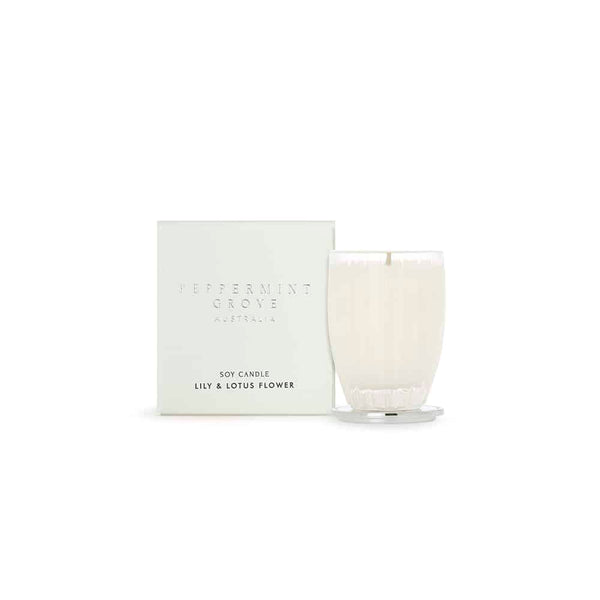 Peppermint Grove Candle / Lily & Lotus Flower Small Candle 60g