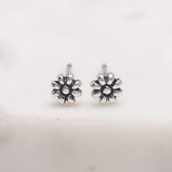 Wild Flower Studs / Silver