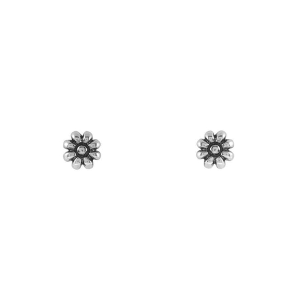 Wild Flower Studs / Silver