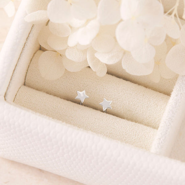 Tiny Astra Star Studs / SIlver