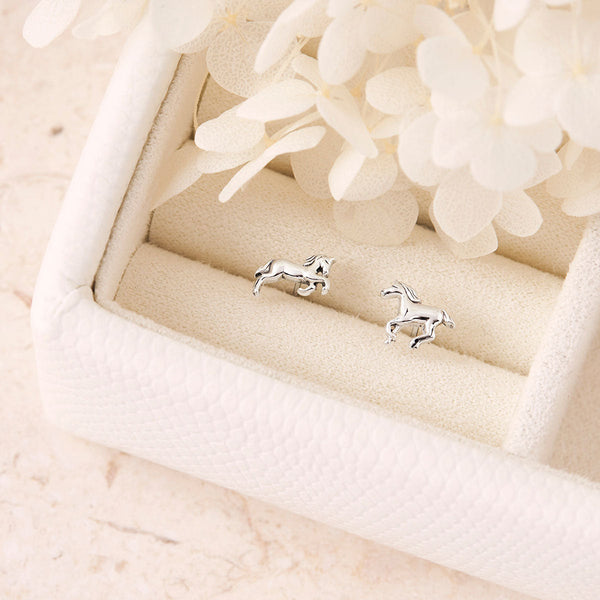 Equus Ferus Studs / Sterling Silver