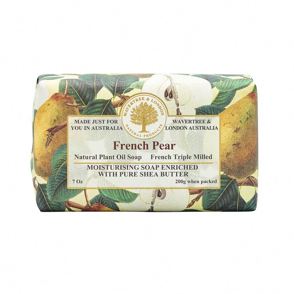 French Pear Bar Soap 200g