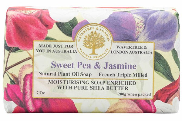 Sweet Pea & Jasmine Soap 200g